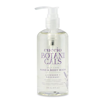Cuccio Botanicals hand & body wash (LAVENDER+ROSEMARY) 236ml Cuccio Botanicals hand & body wash (LAVENDER+ROSEMARY) 236ml