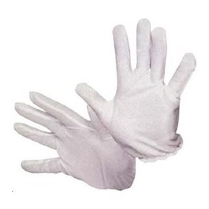 CUCCIO GANTS DE COTON BLANC (12 PAIRES) -