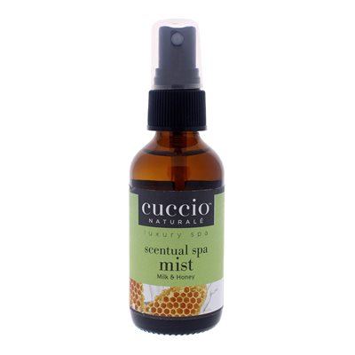 Cuccio Scentual Spa Mist Milk & Honey 2oz