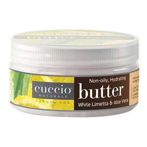 Cuccio Beurre Corporel Aloes et Limette Blanche 8 oz