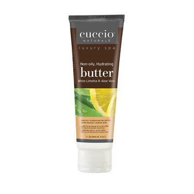 Cuccio Beurre Corporel Limette Blanche & Aloes 4 oz tube