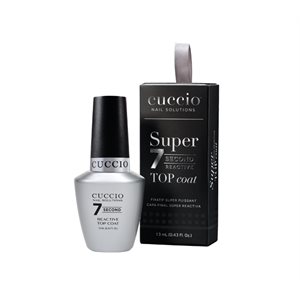 Cuccio Nail Solutions 7 Second Reactive Top Coat 13ml