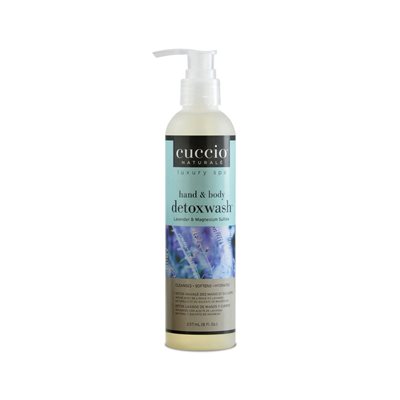 Cuccio Detoxwash Hand and Body Lavender 8 oz