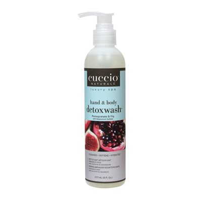 Cuccio Detoxwash Pomegranate & Figue 8oz (Avec pompe)