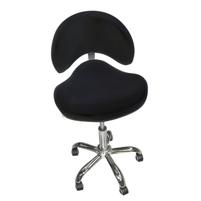 Futura BLACK STOOL WITH BACK DP 9951 -