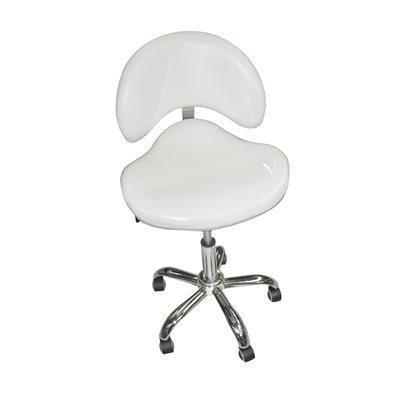 Futura TABOURET AVEC DOSSIER BLANC DP 9951