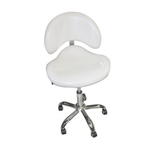 Futura TABOURET AVEC DOSSIER BLANC DP 9951