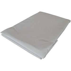 Drap Coton Contour Blanc 28-30" X 72 long -