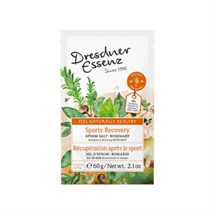 Dresdner Sports Recovery Bath Salt 60gr (Epsom-Rosemary)