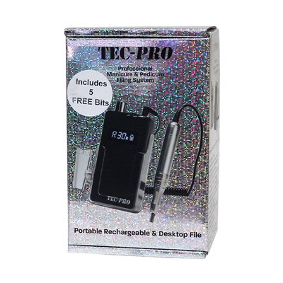 Medicool TecPro Electric Nail File Black 30k