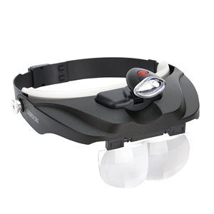 MagniVisor Deluxe head lamp 3 diopters