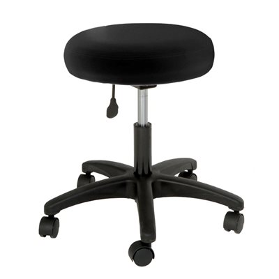 Futura Tabouret round pneumatique noir sans Dossier Futura +