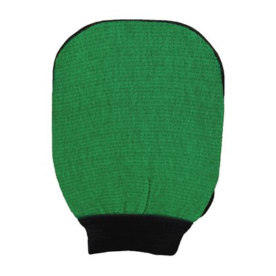 Best Kiss Viscose Exfoliating Gloves Forest Green