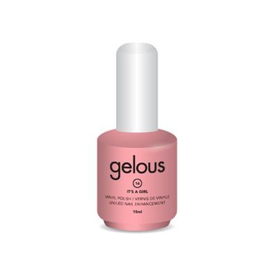 Gelous Vinyl Polish #16 IT`S A GIRL 15ML -