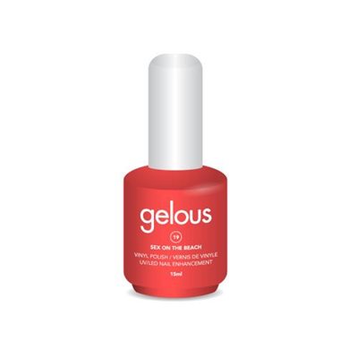 Gelous Vinyl Polish #19 SEX ON THE BEACH 15ML -