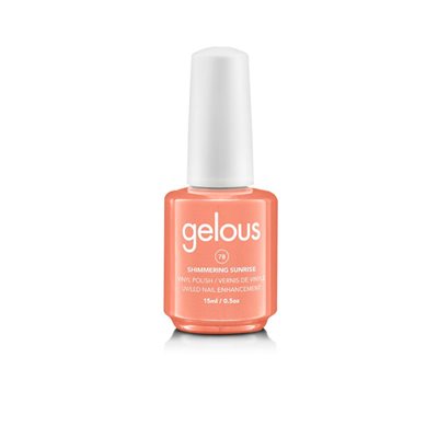 Gelous Vinyl Polish #78 SHIMMERING SUNRISE 15ml Enchanted