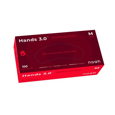 Aurelia Gants Noah Hands Nitrile Bleu Medium (100) -