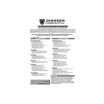 JANSSEN INTRODUCTION Platinium