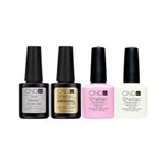 CND Shellac KIT Esmalte Top, Base Coat & Beau, Studio White 7.3 ml