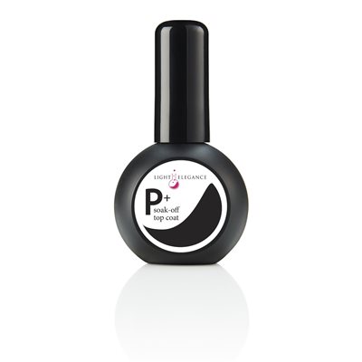 Light Elegance P+ Top Coat soak off 15ml -