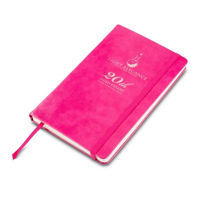 Light Elegance Carnet de notes rose 20e anniversaire -