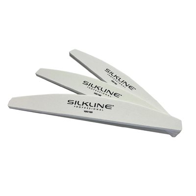 SilkLine Professional Half Moon Nail File 100 / 180