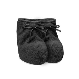 Loytel Black Paraffin Treatment Booties One Size (pair)