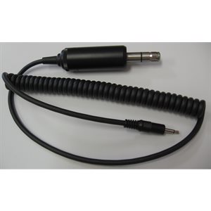 BLACK HANDLE WITH CABLE WITHOUT THE BLUE TIP with the motor+