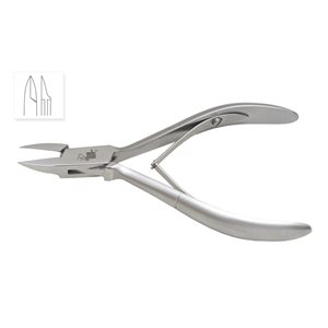 MBI-214 Ultra fine pointed ingrown nail nipper 4.5 inches (No refund)