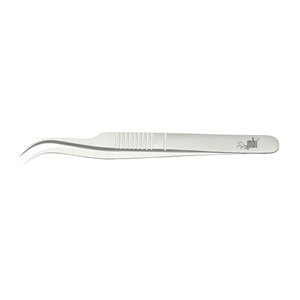 MB-412 Sharp Pointed Curved Tweezers (eyelas extentions) -