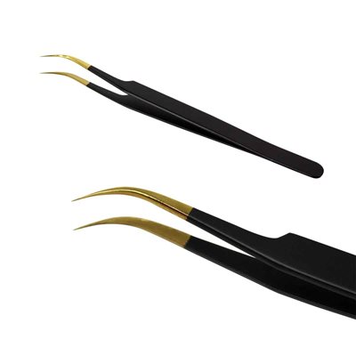 Misencil Black & Gold Volume Tweezers