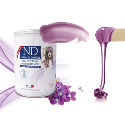 Norma Durville Sweet Violet Scent Peel-Off Wax 800g