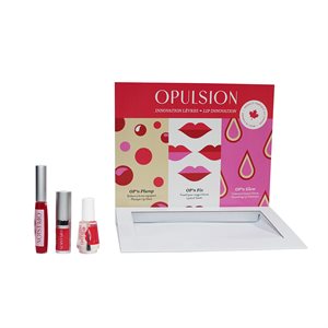 Opulsion Presentoir Comptoir 3 x 5 Produits + 3 Testers