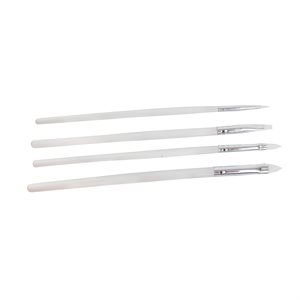 Pinceau en Nylon pour Gel (4pc) -