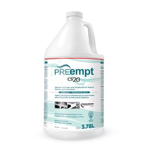 Virox PreEmpt CS20 1 gallon pour sterilisation en 20 minutes