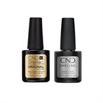 CND Shellac Vernis Gel Duo Top et Base -