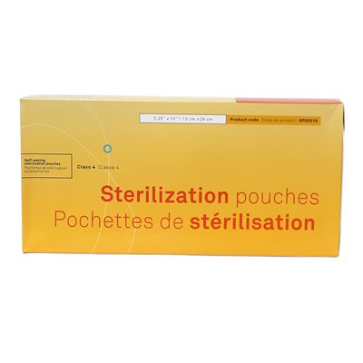 STERILISATION POUCHES 5.25''X10'' (200) +