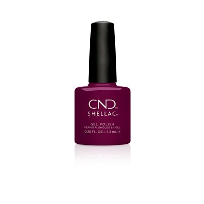 CND Shellac Gel Polish Berry Boudoir 7.3 ml #251 (Nightspell)