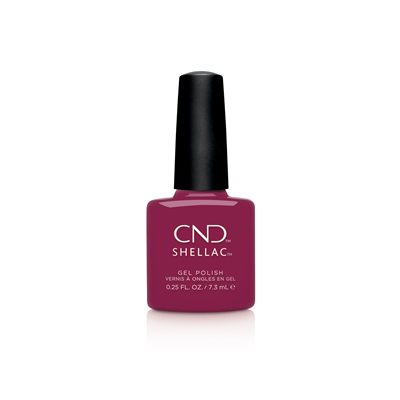 CND Shellac Gel Polish How Merlot 7.3 ml #366 (Cocktail Couture)