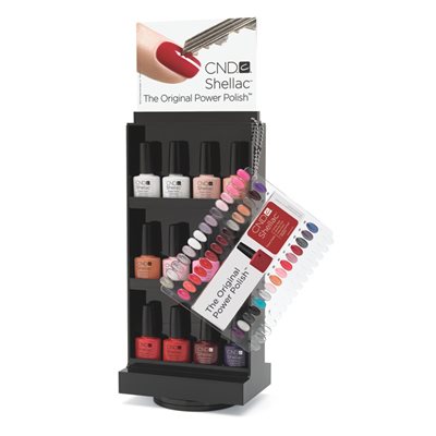 CND Shellac Presentoir A Rotation -