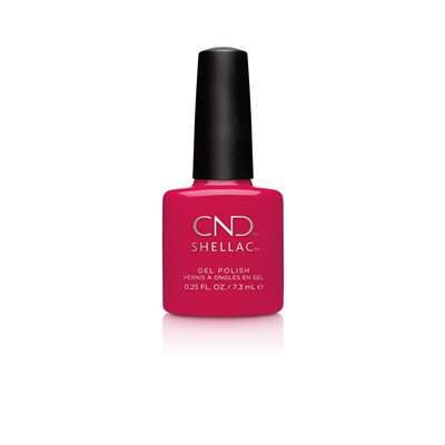 CND Shellac Gel Polish Wildfire 7.3 ML #158 (Firefighter's Red)