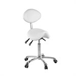 Silver Tabouret de beaute blanc