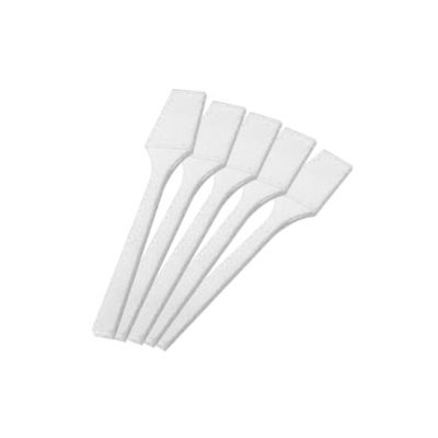 Square White Plastic Spatula 25 units