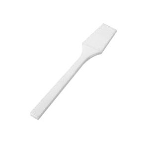 SQUARE WHITE PLASTIC SPATULA (UNIT)