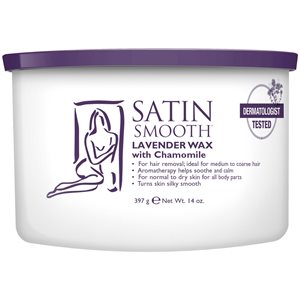 Satin Smooth CIRE Lavande et Camomille 14 ONCES