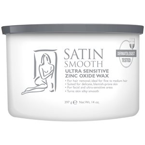 Satin Smooth CIRE en Creme a l'Oxyde de Zinc 14 ONCES +