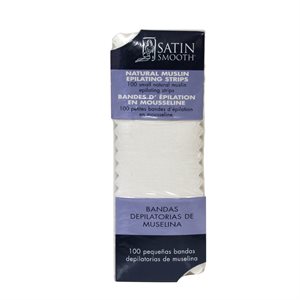 SATIN SMOOTH Petites bandes en Mousseline pour epilation (100) -