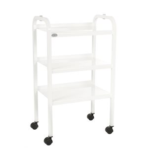 Silhouet-Tone Round Metal Trolley ML 100 With 3 Shelves +