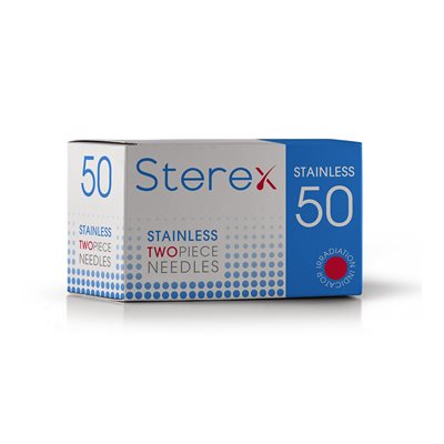 Sterex Needle 002 Short (50) 2 Pieces