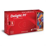 Aurelia Delight Vinyl Glove Powder Free Large 100 un (38228) -